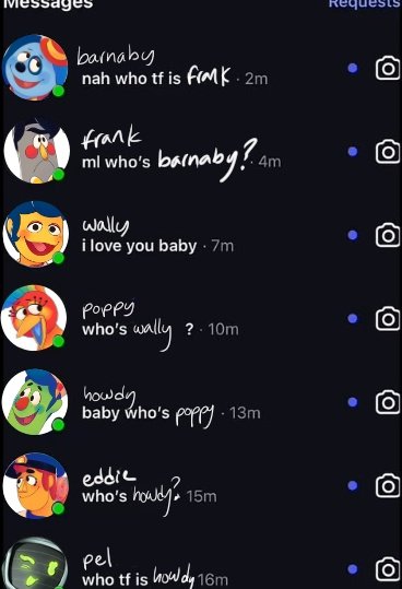 Julie's dms🥺