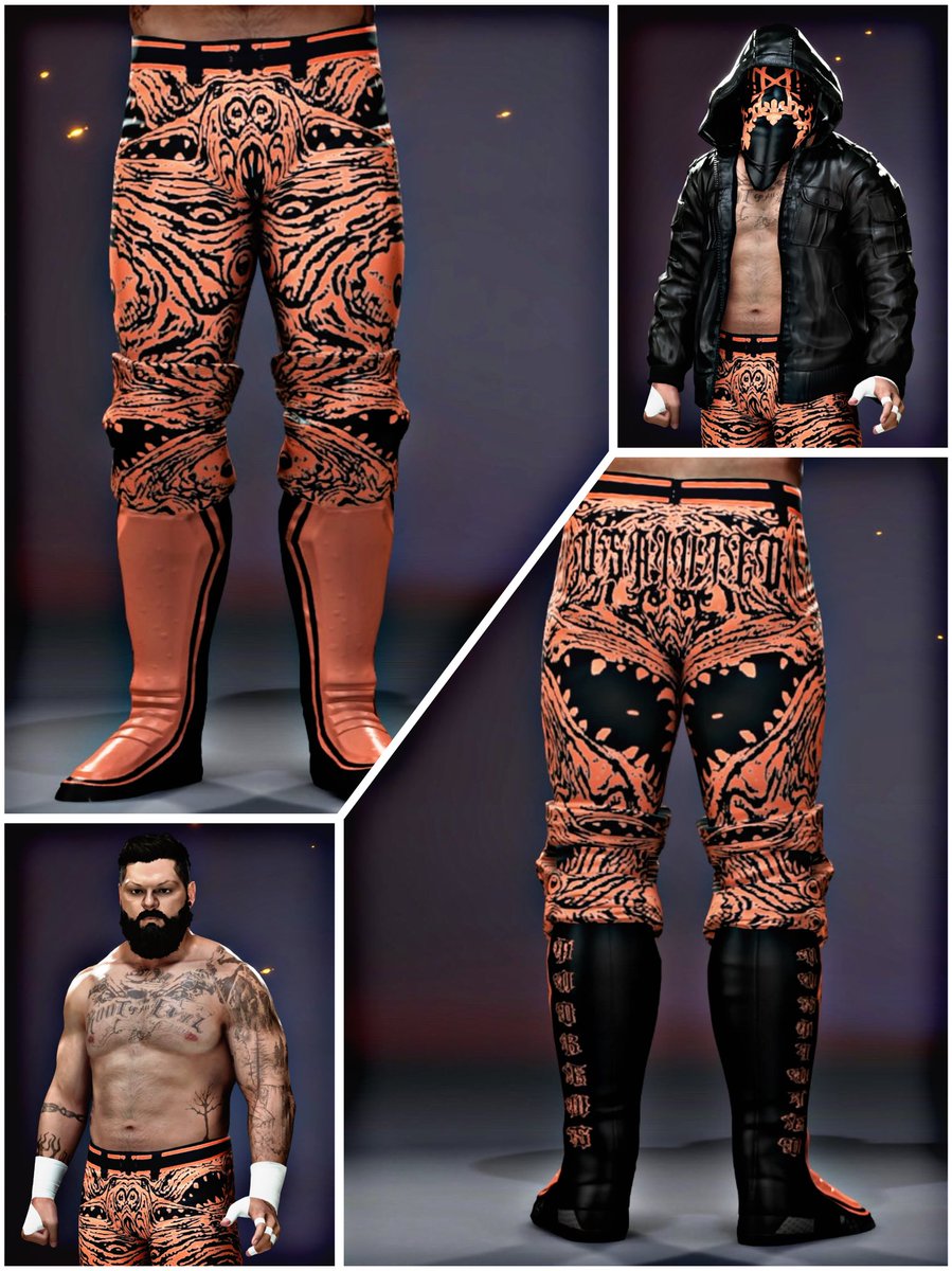 “The Unsainted King” Michael Andrews👑🧡 #WWE2K25