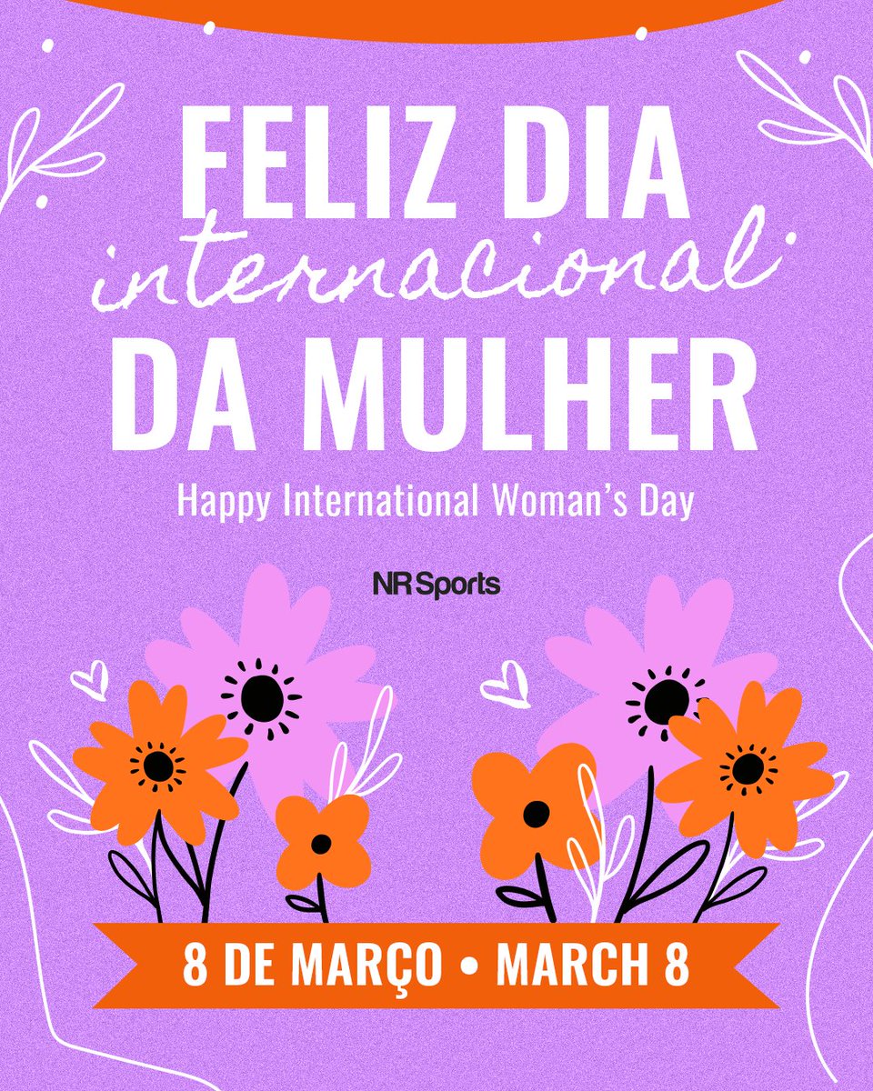 No Dia Internacional da Mulher, celebramos e valorizamos o papel fundamental das mulheres no esporte e na sociedade.
Que possamos continuar promovendo oportunidades e igualdade dentro e fora dos gramados!  ❤️💜