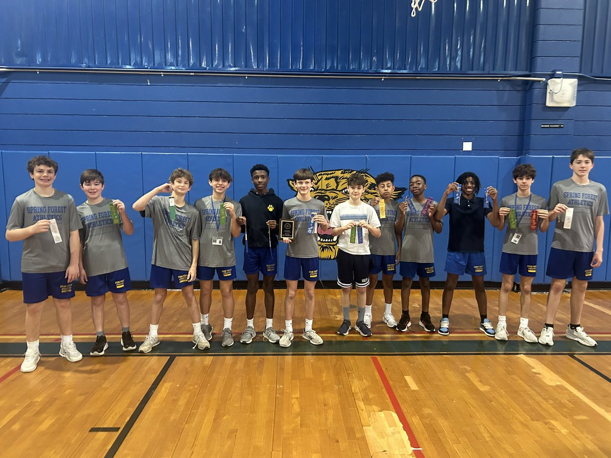 Spring Forest Athletics (@sfmsbobcats) on Twitter photo Last night we wrapped up the 2025 track season. We are very proud of all the athletes that participated in a meet this year. Both 7th & 8th grade boys placed 2nd in district last night. Way to work hard!! <a href="/sbisdathletics/">Spring Branch ISD Athletics</a> Last night we wrapped up the 2025 track season. We are very proud of all the athletes that participated in a meet this year. Both 7th & 8th grade boys placed 2nd in district last night. Way to work hard!! <a href="/sbisdathletics/">Spring Branch ISD Athletics</a>