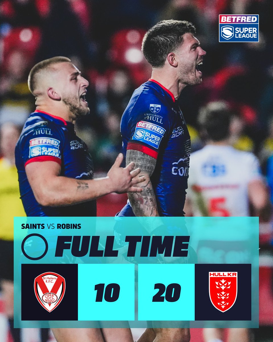 The Robins go TOP 📈

#SuperLeague