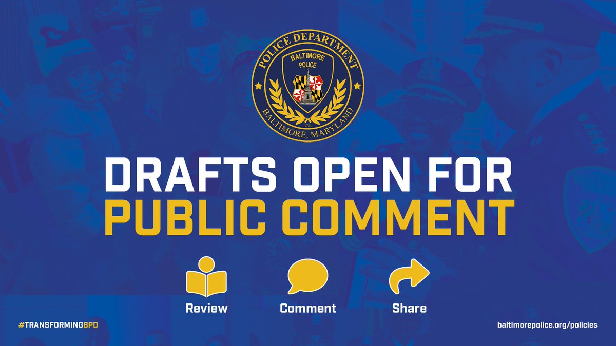 BPD Consent Decree Implementation Unit tweet media
