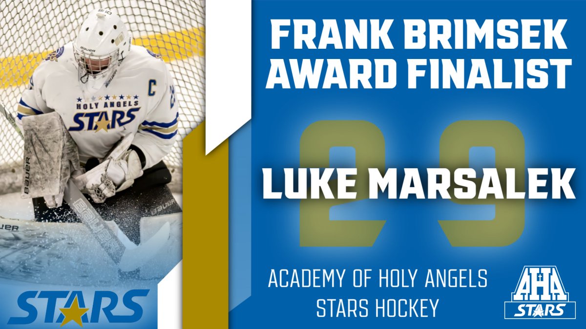 aha_stars's tweet photo. Congratulations to Henry Lechner, Luke Marsalek, and Zoe Rimstad on being named Finalists for these prestigious end-of-year hockey awards! What an incredible way to cap off your successful careers on the ice. Your hard work, dedication, and passion have truly paid off. GO STARS!! https://t.co/tH2IE3eLJw