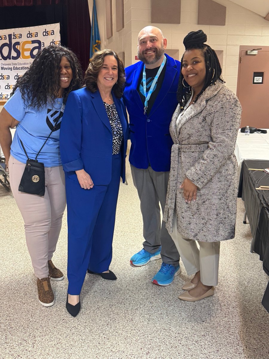 DEDeptofEd's tweet photo. A highlight of Sec Marten's week was the chance to join future educators at the Educators Rising state conference. What a joy to meet these students who already have a passion for the education profession! #netde #edude https://t.co/4QtugvfMI0