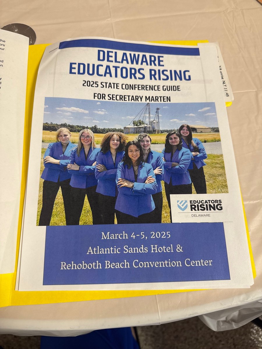 DEDeptofEd's tweet photo. A highlight of Sec Marten's week was the chance to join future educators at the Educators Rising state conference. What a joy to meet these students who already have a passion for the education profession! #netde #edude https://t.co/4QtugvfMI0