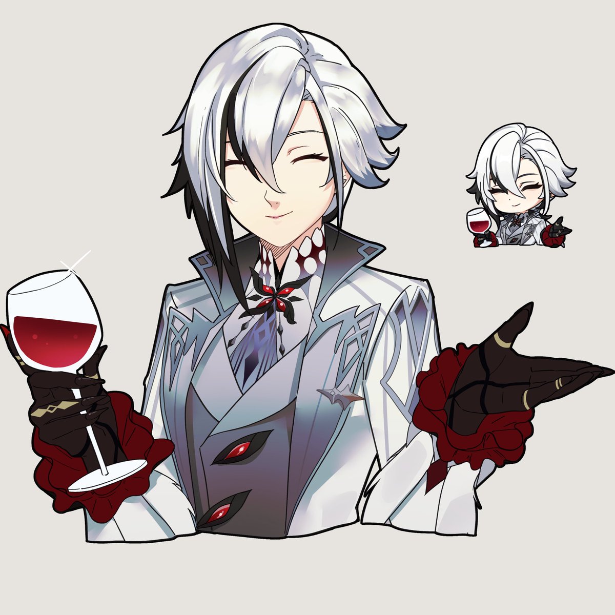 croissant224236's tweet photo. cute father sticker
#GenshinImpact #原神 #arlechinno https://t.co/A5RtS6WsXZ