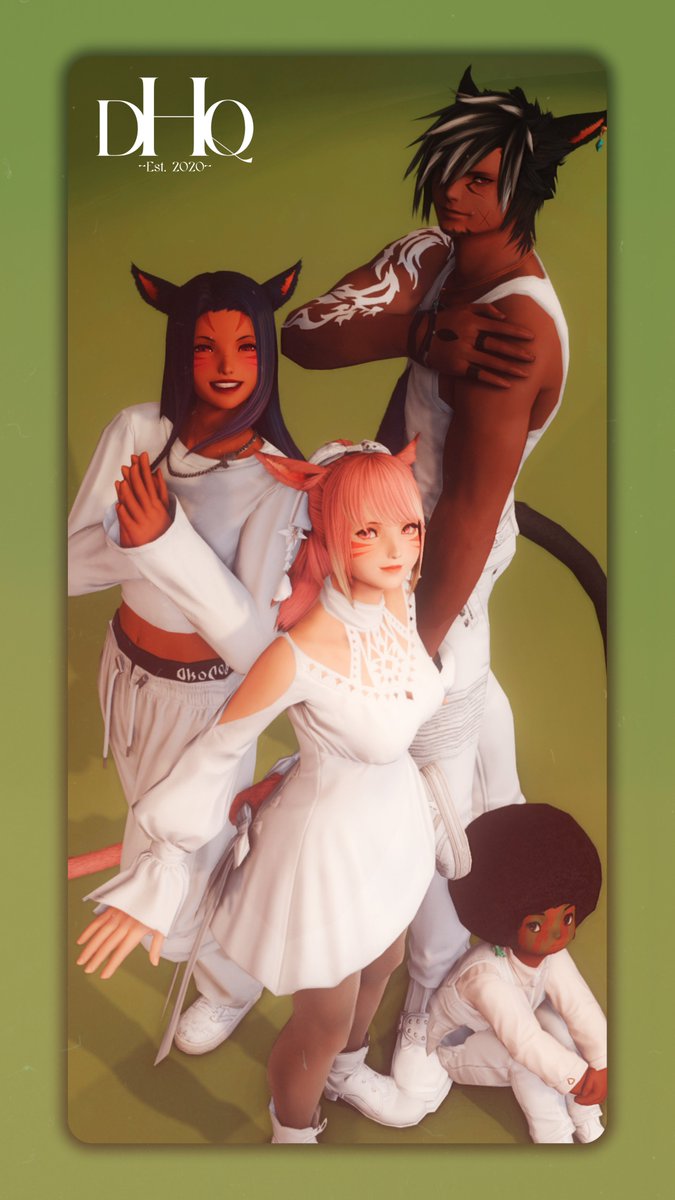 Mikahaha_'s tweet photo. DoRKS 💚💛💜🩷

#おはミコ #ミコッテ #FFXIV https://t.co/zF9pZWeNEC