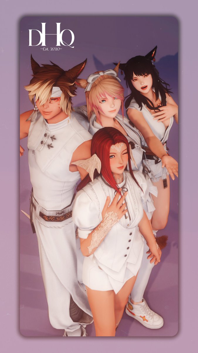 Mikahaha_'s tweet photo. DoRKS 💚💛💜🩷

#おはミコ #ミコッテ #FFXIV https://t.co/zF9pZWeNEC