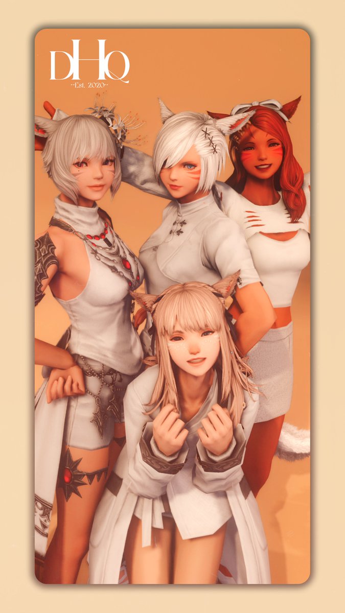 Mikahaha_'s tweet photo. DoRKS 💚💛💜🩷

#おはミコ #ミコッテ #FFXIV https://t.co/zF9pZWeNEC