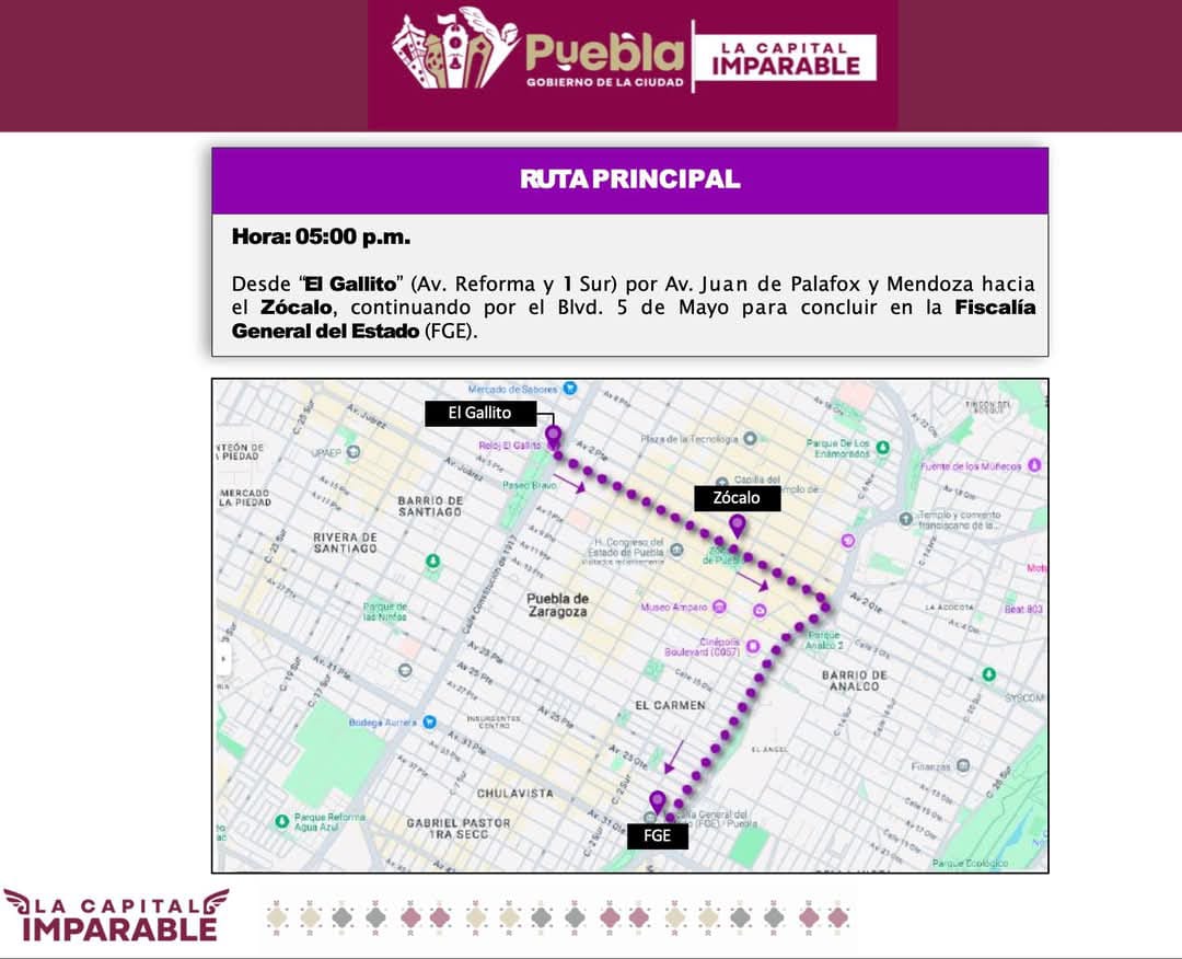 laredcincoradio's tweet photo. 🚶 || El H. Ayuntamiento de Puebla y la Cámara de Comercio establecen medidas para equilibrar el derecho a la manifestación y la seguridad durante las movilizaciones del 8M. #8M #Seguridad #Puebla #DíaInternacionalDeLaMujer https://t.co/EA9loGVGyX