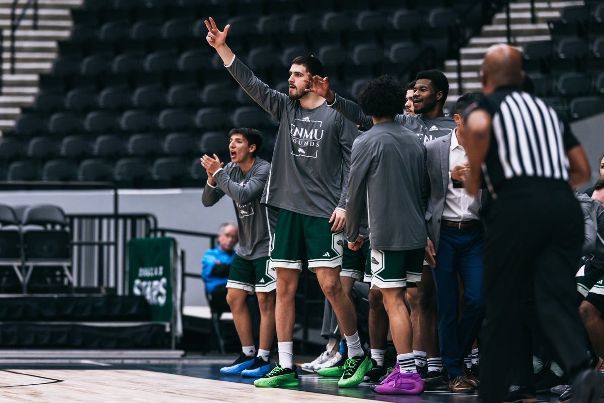 At the under 12 timeout in the second half!

ENMU - 45
LCU - 44

#LetsRun #ALLIN #ENMU