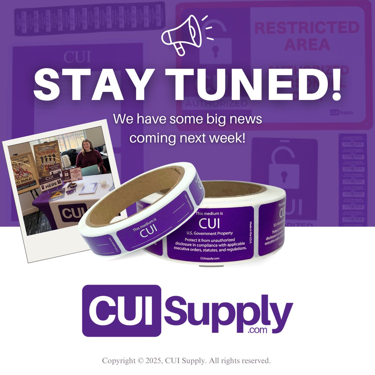 cuisupply's tweet photo. Things have been so busy here at CUI Supply. We've attended some outstanding events, met so many amazing people, and have been working on some exciting changes... Stay tuned until next week for when we drop the big news! We can't wait to share! https://t.co/DFtooGZFnW https://t.co/NwrqD2nhWA