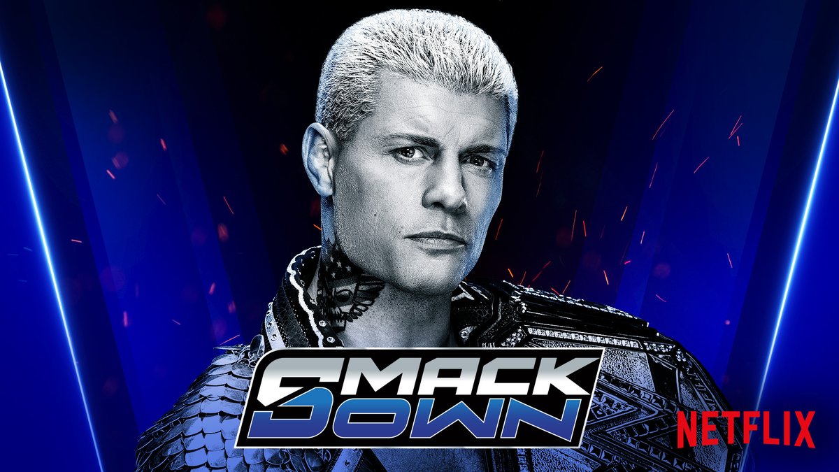 WWEAustralia's tweet image. Today on #SmackDown 

👀 @CodyRhodes returns after John Cena's betrayal at #WWEChamber 
🗑️ @ImChelseaGreen vs. @MiaYim - Women's #USTitle Street Fight
🏆 @RealLAKnight looks to regain United States Title from @ShinsukeN 
😤 Braun Strowman and Solo Sikoa will go one-on-one

Tune