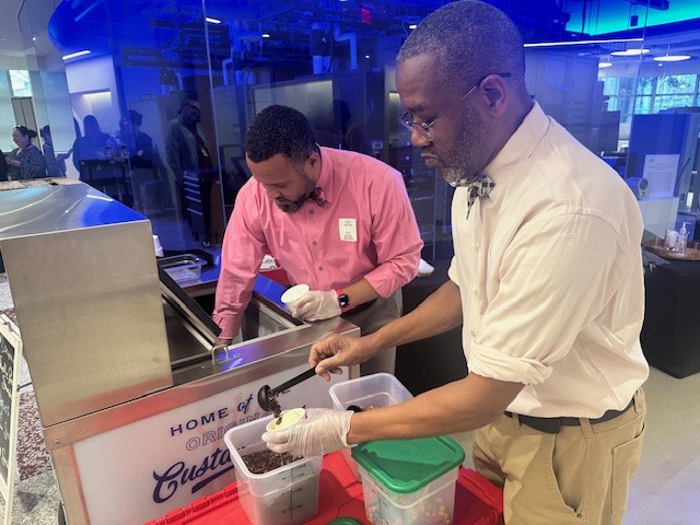 In celebration of #EmployeeAppreciation Day, some of our Virginia-based #TeamCACI members were treated to <a href="/mmmgoodies/">Goodies Frozen Custard & Treats</a> 🍦 . On this day, and every day, we applaud our 25,000 employees for their commitment to national security and the missions of our customers.