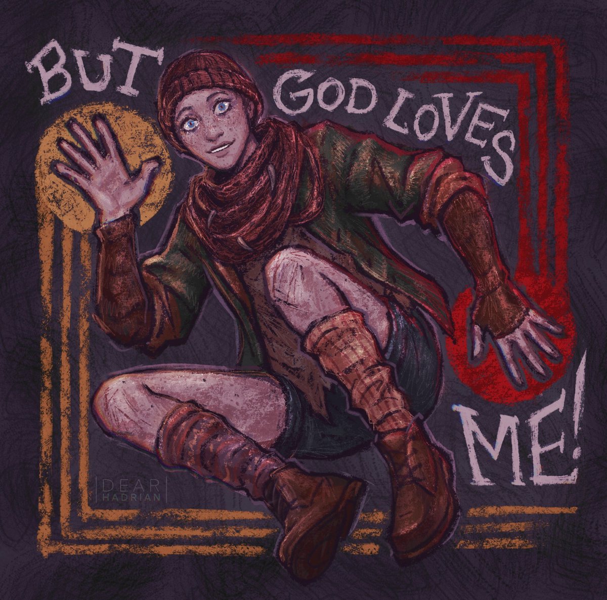 dearHadrian's tweet photo. Scraped knees and ominous prophecies #pathologic https://t.co/8OwLREn75q