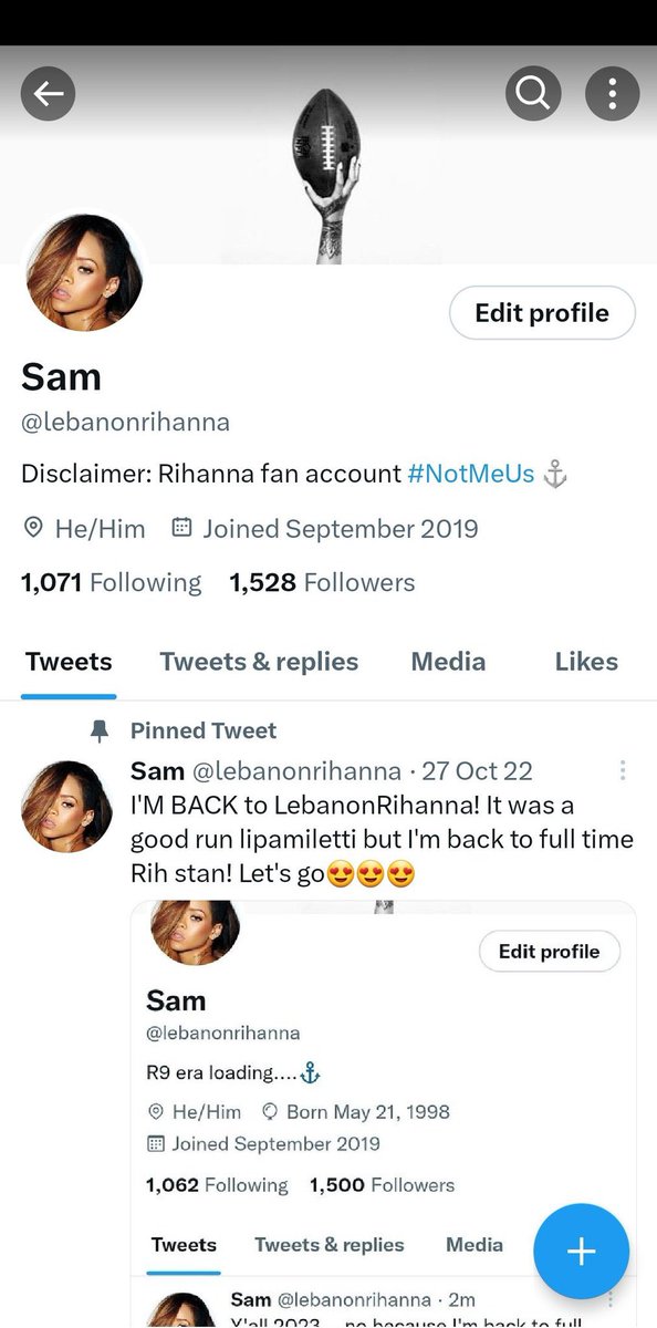 Sam tweet media