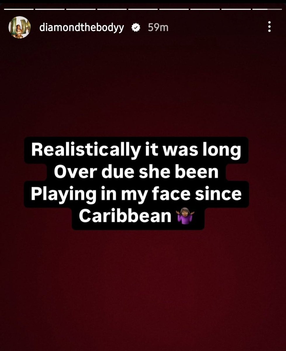 bgctea2020's tweet photo. Diamond &amp; Natalie post about their reunion fight! 🍵 https://t.co/P6IMLOEKNZ