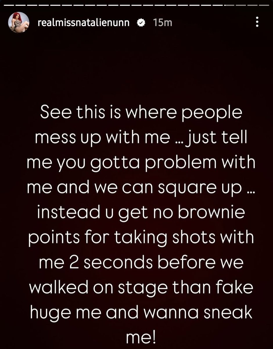 bgctea2020's tweet photo. Diamond &amp; Natalie post about their reunion fight! 🍵 https://t.co/P6IMLOEKNZ