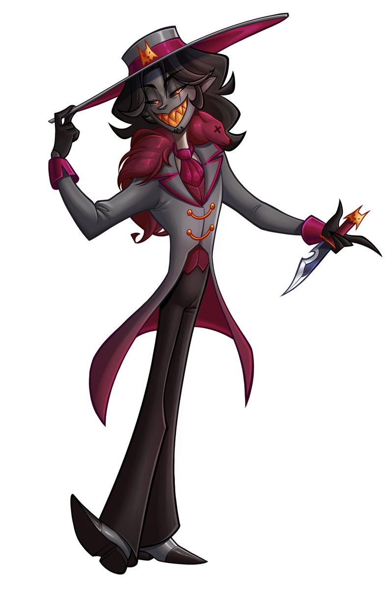 Hazbin Hotel OC commission for <a href="/JotaroKujo1017/">Justin</a> ✨✨✨

#HazbinHotel #HazbinHotelOC #HazbinHotelFanart