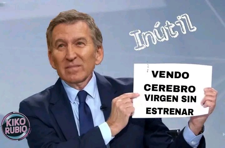 Azaroa7's tweet photo. @Gurutxe1 @iguardans @NunezFeijoo @ppopular Que se va a esperar de Frijolito https://t.co/t9SjUwobmh