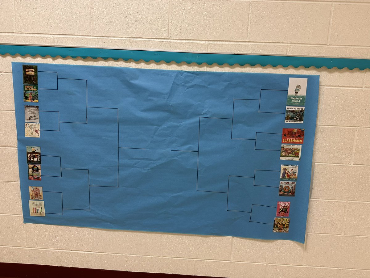 March madness begins Monday on the 4/5 hall! Which book do you think will win??