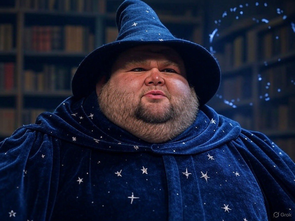 Fat wizard Vance