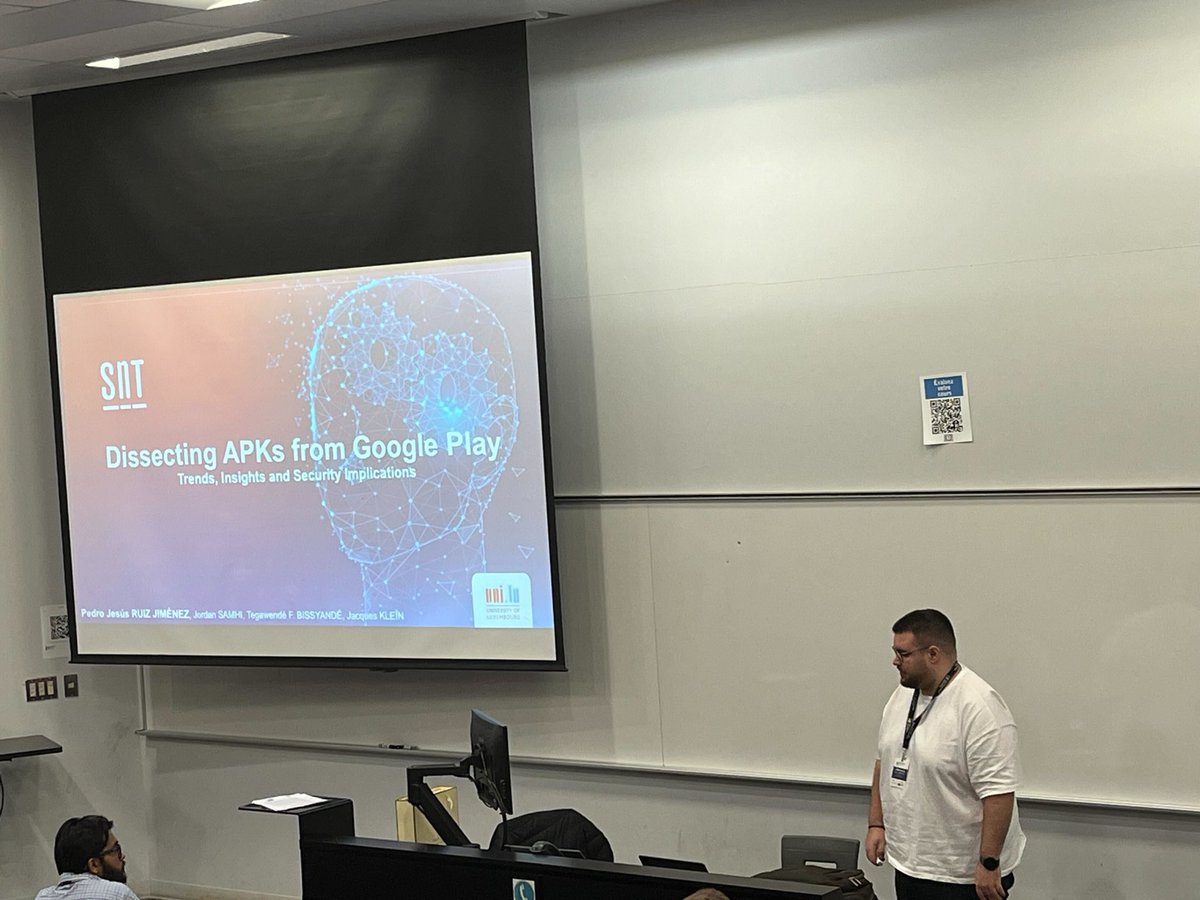 What are the files inside Google Play APKs and what are the purpose? Join Pedro Jesús Ruiz Jiménez for a deep dive into "Dissecting APKs from Google Play"—uncovering key trends, insights, and security implications in Android apps. #SANER2025