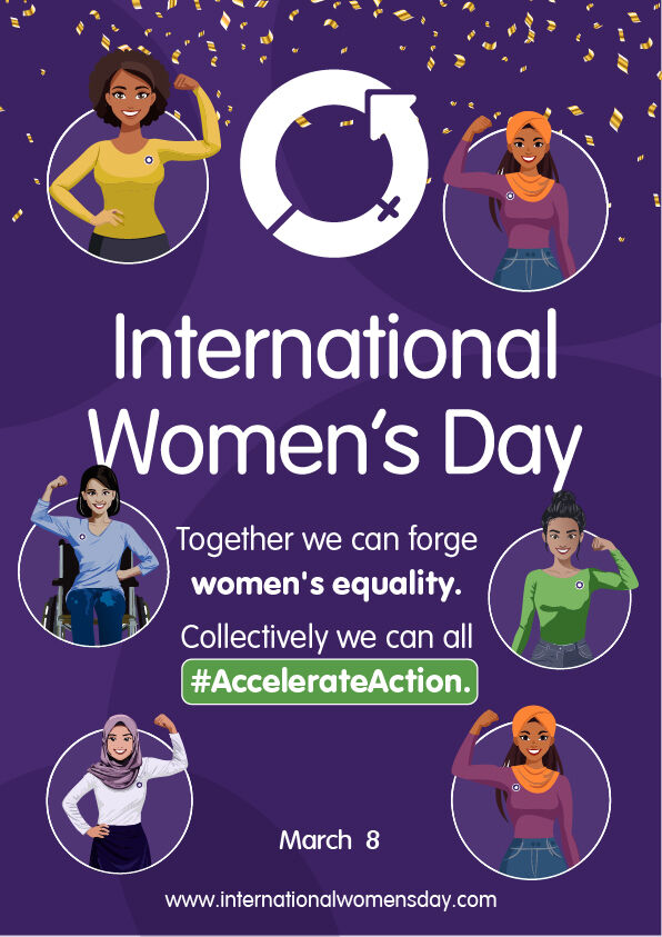 ETC_LTD's tweet photo. Happy International Women's Day! 💖 The theme is "Accelerate Action." Let's take bold steps for gender equality, breaking barriers and empowering women. Together let's celebrate diversity and inclusion. 
Learn more > https://t.co/eA2icFLioO https://t.co/KC6HCJ1e27