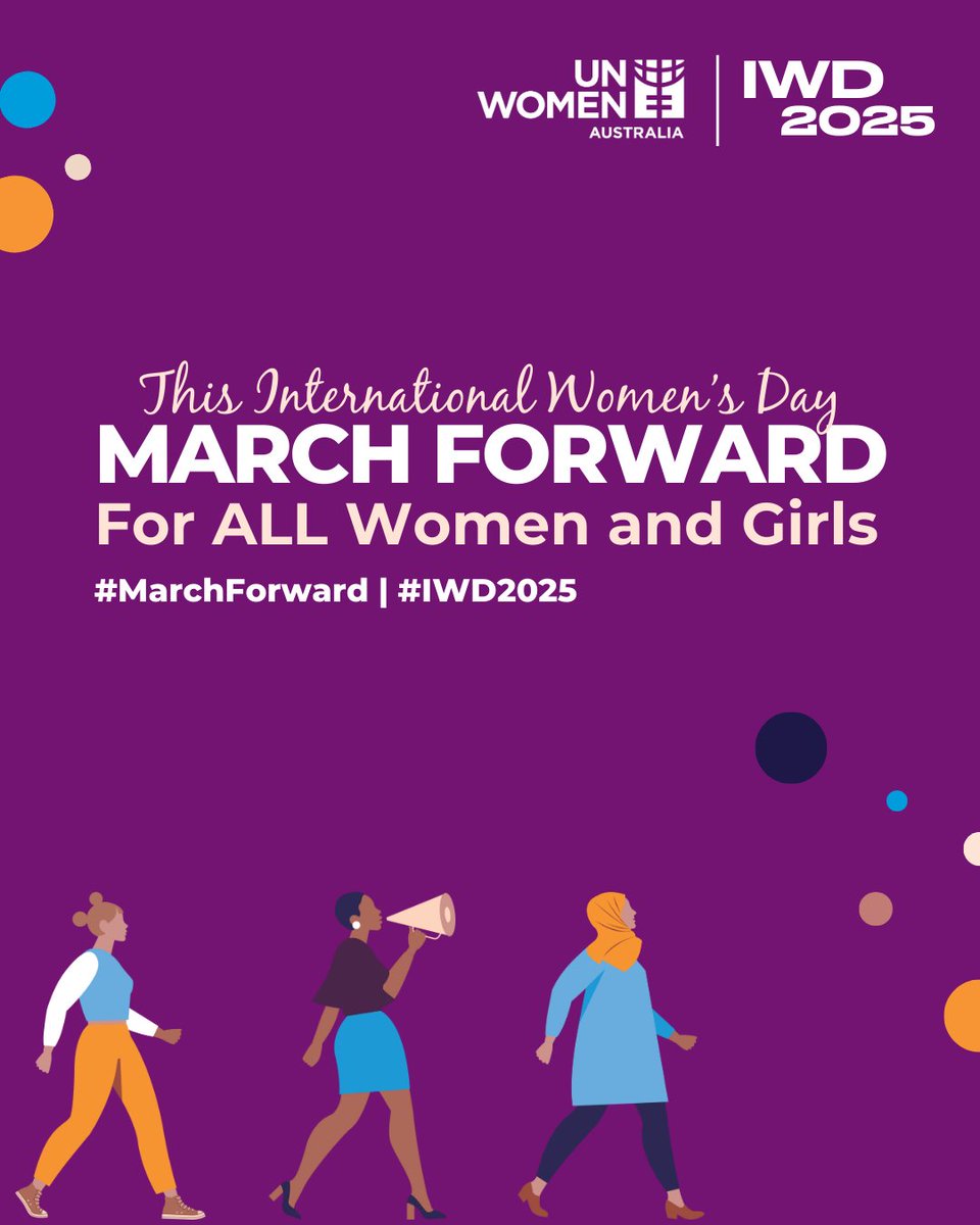 This #IWD2025 we recognise that accelerating gender equality for all women and girls is essential for a peaceful and stable world. Together with our partners, we’re building a more equitable world where every woman and girl can reach her full potential. #MarchForward