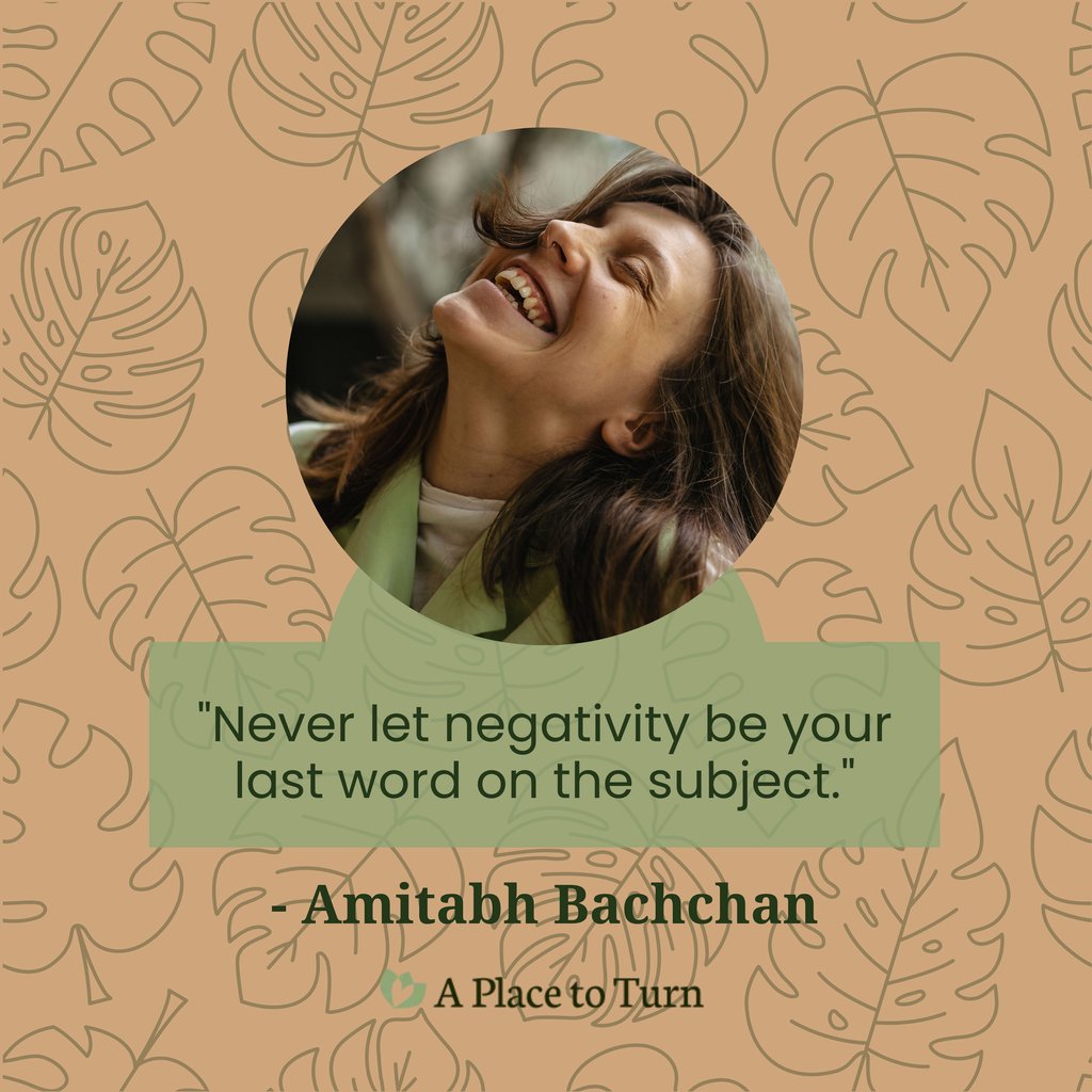 aplacetoturn's tweet photo. Negativity has a way of creeping in and convincing us that things won’t change, that we’re stuck, or that we’re not enough. 

But no matter how loud those thoughts get, remember that negativity doesn’t have to be the final word. 

You hold the power to rewrite the narrative. https://t.co/hCWXiDuRJU