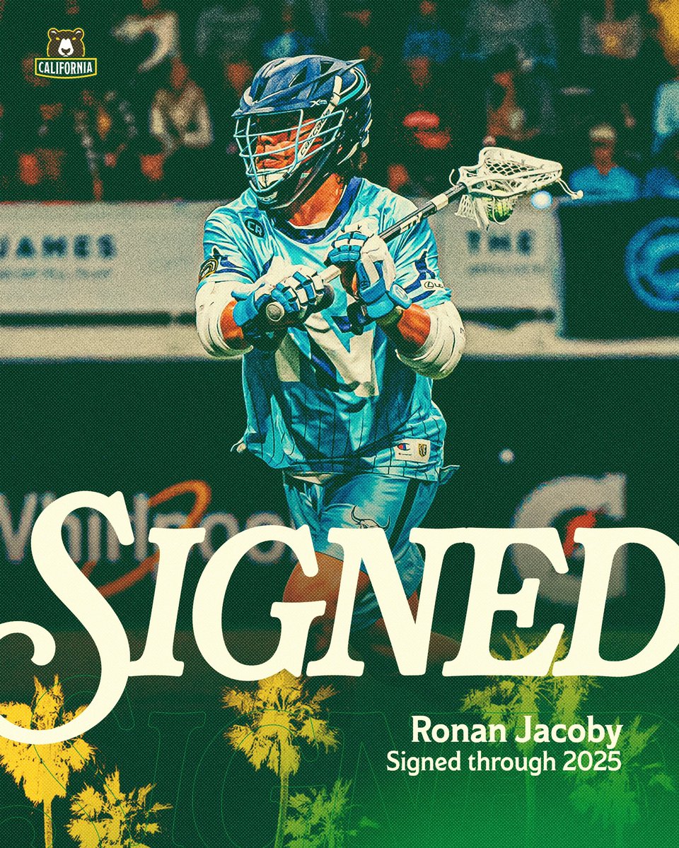 Let’s do this! ✍️

We have signed Ronan Jacoby through 2025. 🐻🌲