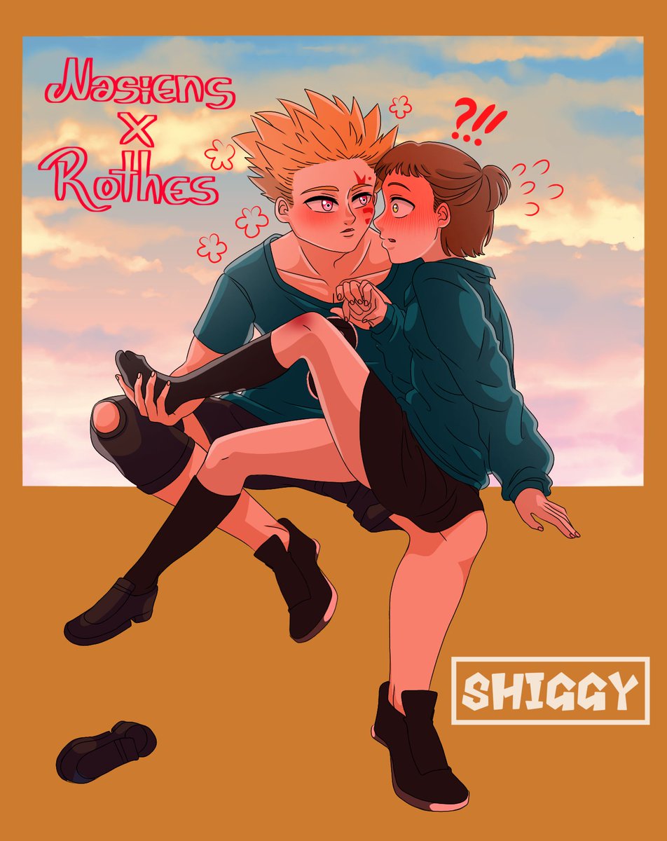 SHIGGY_X's tweet photo. Nasiens x (...). | Parte 2
#nasiens #rothes #fanart #shipps #kota4 https://t.co/KvbtoyT2ZA