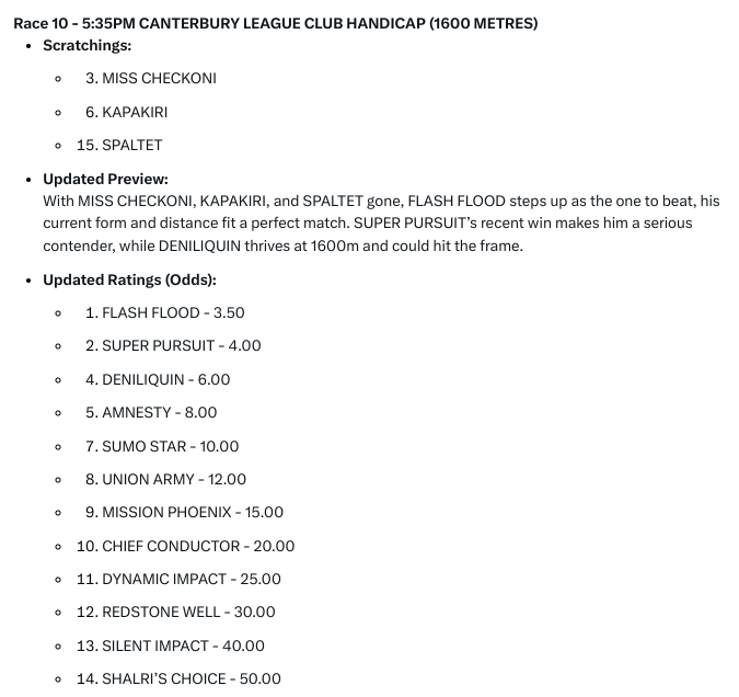 hotbets365's tweet image. Randwick Main Quaddie
🏆 Randwick Main Quaddie 🏆
💥 Starts 3:50 PM with Race 7 – Randwick Guineas (G1) 💥
We've locked in a strong strategy for the final four legs! 🎯

📲 Get the full breakdown here

#Randwick #GuineasDay #Quaddie #TheWinningFactor