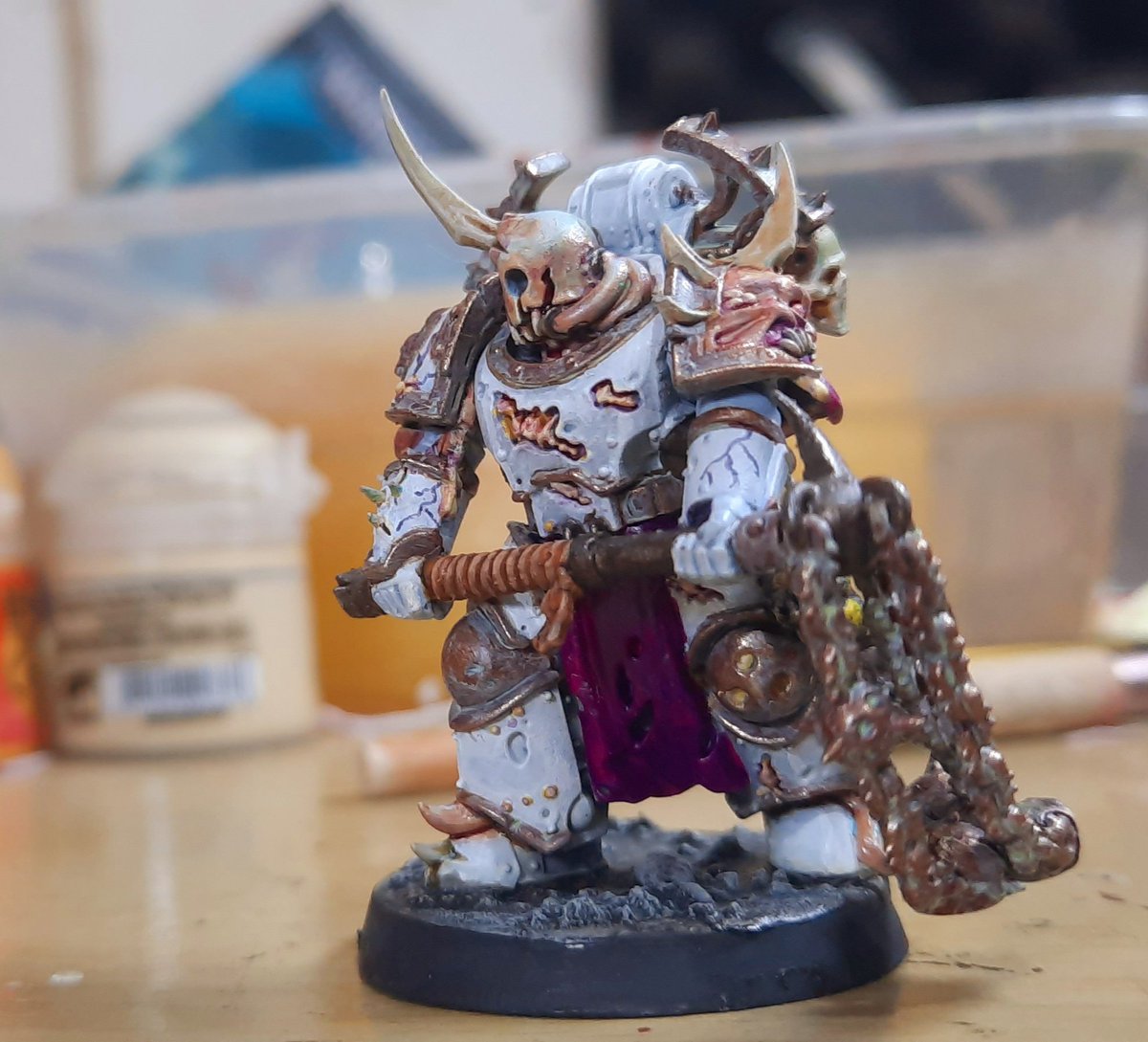 PPPointyEars's tweet photo. Progress 🥰🥰🥰

#SupportKillTeam #DeathGuard #Astartes #HereticAstartes #Chaos #ChaosSpaceMarines #Warhammer40K #W40K #Wh40K #40K #Warmongers #PaintingWarhammer #PPPointyEars #KT2024 #NewKillTeam #KillTeamThirdEdition #OnePageRules #GrimdarkFuture #GrimdarkFutureFirefight https://t.co/X33elgvmg3