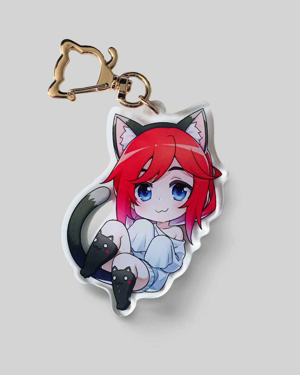 imourishop's tweet photo. Thought we were over Neko Imouri-Chan?? SIKE, think again!!😹 Jk, these arrived wayyyy late, sorry for everyone waiting on them last month. Chibi Chains No. 35, “Neko” up on the shop now ~

https://t.co/2sIFYax1NZ https://t.co/7a6Tg8TxNh