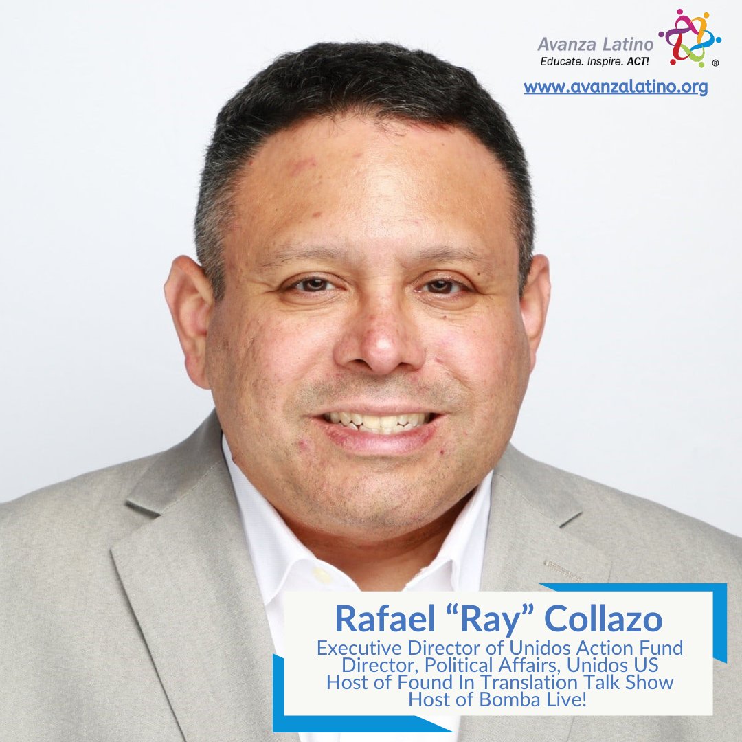 AvanzaLatino's tweet photo. Celebrating Rafael “Ray” Collazo – Philly native, #Latino advocate, &amp; podcast king. 🎙️💪

🏛️ Ray is Executive Director @UnidosUSAF, fighting for nuestra comunidad.
🎧 He’s also host of Found In Translation &amp; creator of Bomba Live!
 
💡 His words of wisdom: Lead with conviction. https://t.co/7VWJSxAynW