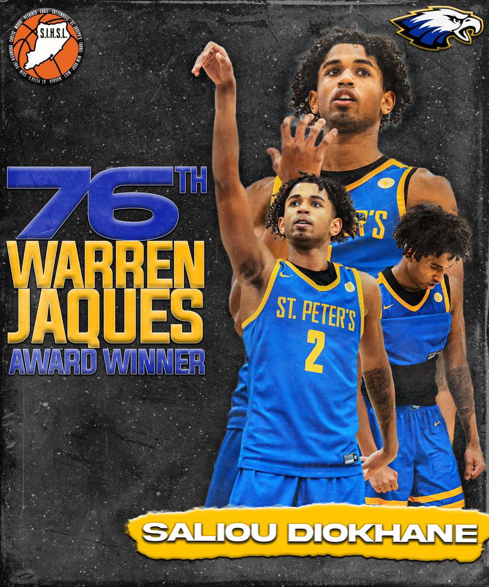 Congratulations to senior Saliou Diokhane for winning the 76th annual Warren Jaques award! What an unbelievable accomplishment for a tremendous young man! Let’s go Sa!
#TheGoldenStandard #LGE