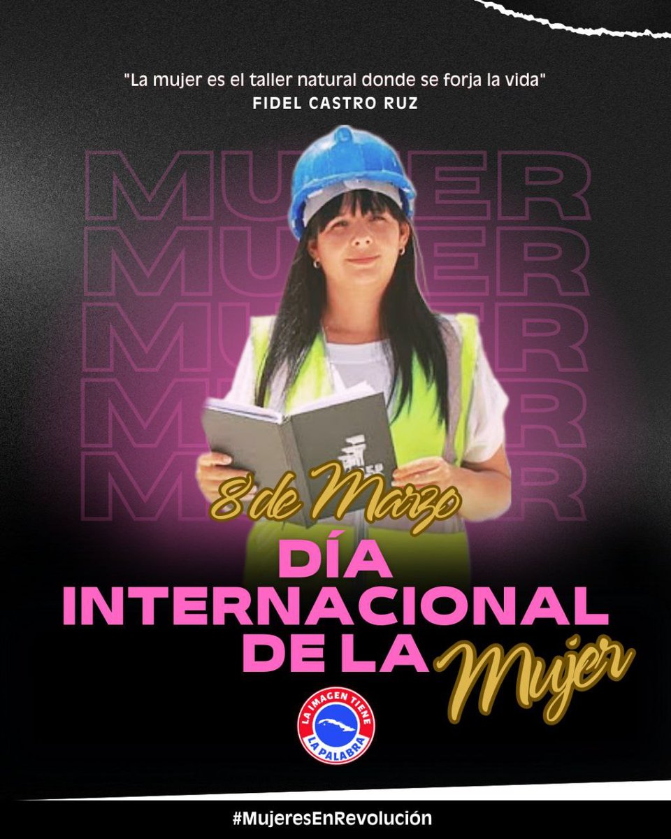 DirectEducaHab's tweet photo. 🇨🇺 8️⃣ de marzo, celebramos a la mujer cubana, protagonista indiscutible de la Revolución. Desde las luchas en la Sierra Maestra hasta los logros de hoy, su valentía, inteligencia y corazón han sido esenciales en la construcción de una sociedad más justa. #MujeresEnRevolución https://t.co/v38fPlYFrv