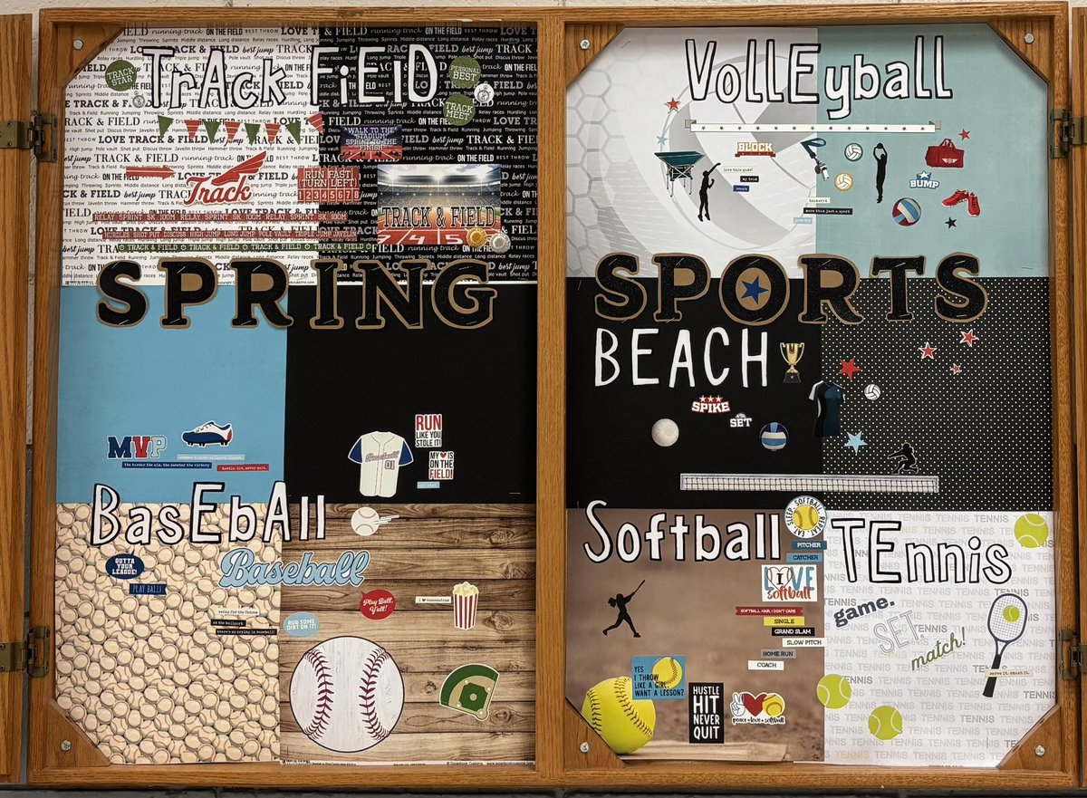 MRHS Spring Sports!!  Outside of Jeff’s office. <a href="/Jeffrey89009071/">Jeffrey Johnson</a> <a href="/KimRodg24705889/">Kim Rodgers</a> <a href="/mrhs_athletics/">Mountain Ridge Athletics</a> <a href="/DVUSD/">Deer Valley Unified School District</a> <a href="/DvusdA/">DVUSDAthletics</a> <a href="/TheMRHS/">Mountain Ridge</a>