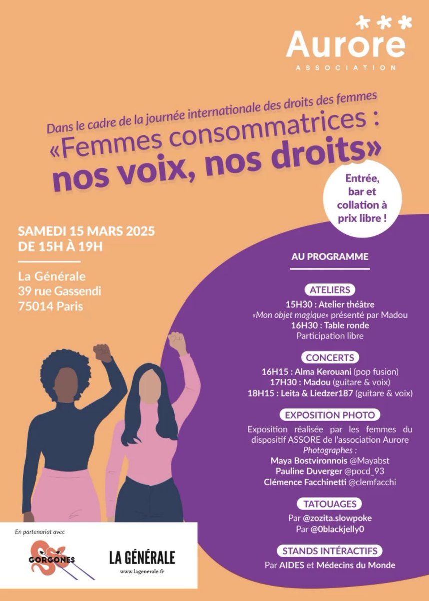 lea_thm's tweet photo. Je suis ravie de vous convier à la réalisation de ce projet fou dont je suis co-creatrice. Le but ? Offrir une visibilité aux femmes consommatrices, trop souvent stigmatisées. Partagez et venez https://t.co/PPOEbEl2h9💜 #journeeinternationaledesfemmes #Evenement #8mars #Paris https://t.co/4vrTiZ8rO9