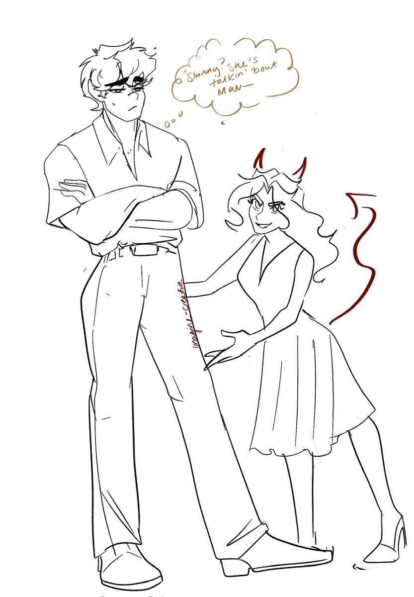 Imagin3creativ3's tweet photo. We love a good a size difference #art #ocxoc #ocs #myocs #love https://t.co/DvbA4x9KaR