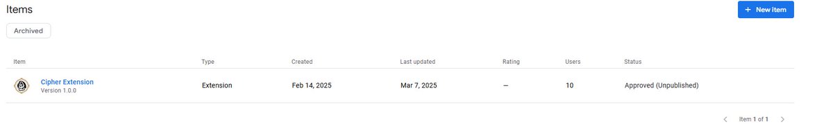 CipherBot's tweet photo. Huge milestone achieved, our extension has been approved by Chrome.

Now running a closed beta with some KOLs/experienced traders, we will open more beta spots to the public very shortly.

#pumpdotfun https://t.co/wxzyaJz41Y