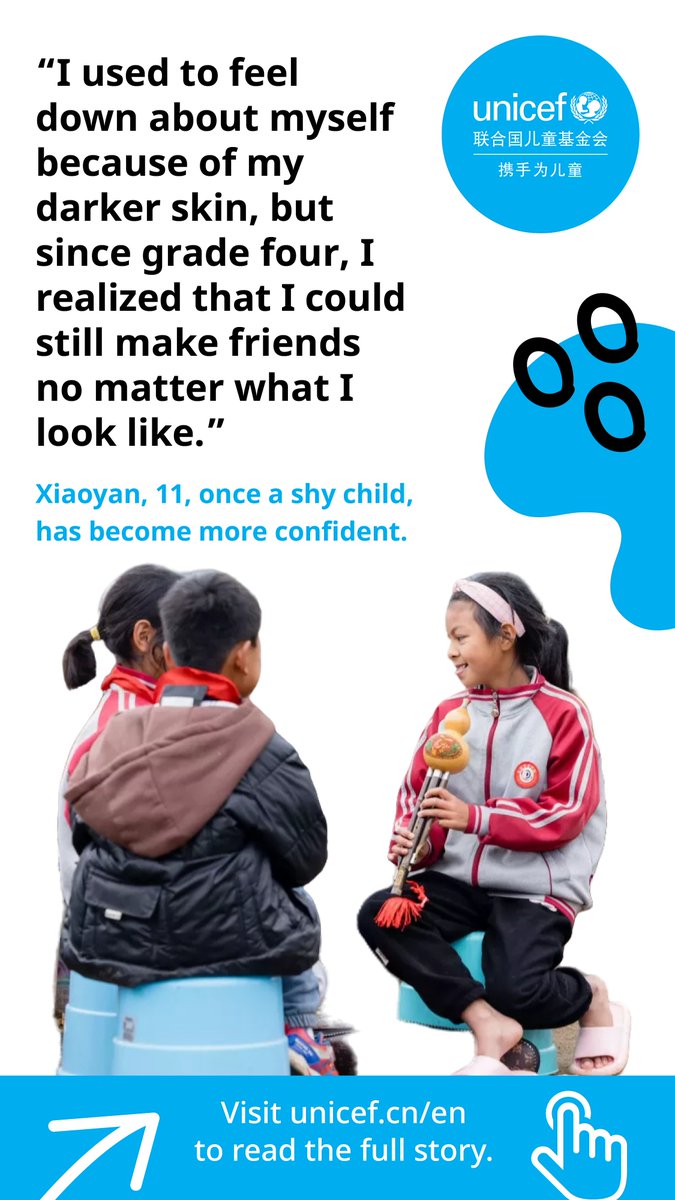 Today is International Women’s Day.

UNICEF China &amp; partners are working to promote gender equality. We support vulnerable girls in remote areas to overcome stereotypes &amp; access equal education, healthcare &amp; other opportunities.

Learn more: unicef.cn/en/stories/eve… #IWD2025