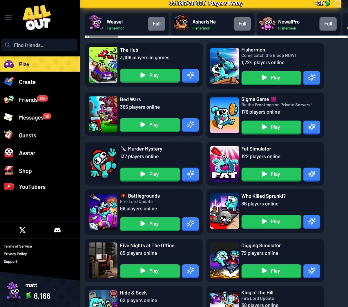 All Out just passed 3,000 CCU for the first time!!