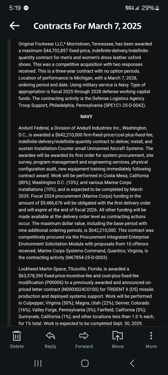 Turknator's tweet image. Anduril awarded large contract 👀 
Long $pltr