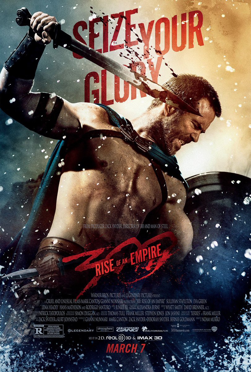 FilmNewsNos's tweet photo. 🎬MOVIE HISTORY: 11 years ago today, March 7, 2014, the movie ‘300: Rise of an Empire’ opened in theaters!
#SullivanStapleton #EvaGreen #LenaHeadey #RodrigoSantoro #JackOConnell #HansMatheson #CallanMulvey #DavidWenham #AndrewTiernan #YigalNaor #PeterMensah #AndrewPleavin https://t.co/90m49yLMA5