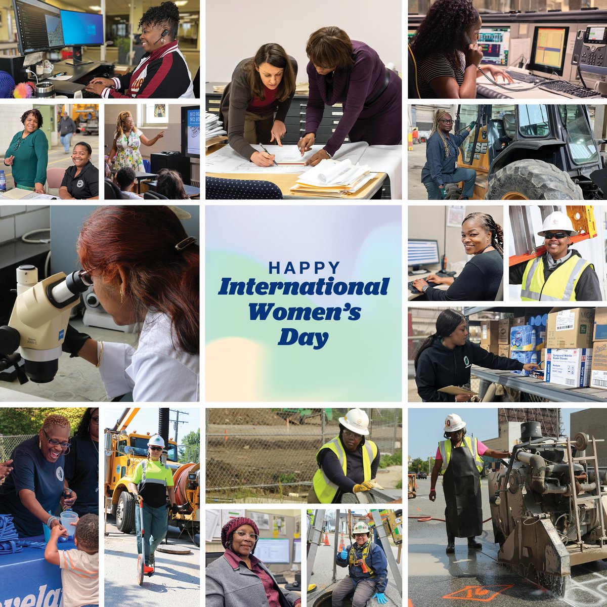 Cleveland Water Pollution Control (WPC) (@clewpc) on Twitter photo Today, we celebrate the remarkable women of the Department of Public Utilities who power, protect & serve our city. From engineering & operations to customer service & infrastructure maintenance, their dedication keeps Cleveland moving forward. 🦺💧♻️ #HappyInternationalWomensDay Today, we celebrate the remarkable women of the Department of Public Utilities who power, protect & serve our city. From engineering & operations to customer service & infrastructure maintenance, their dedication keeps Cleveland moving forward. 🦺💧♻️ #HappyInternationalWomensDay