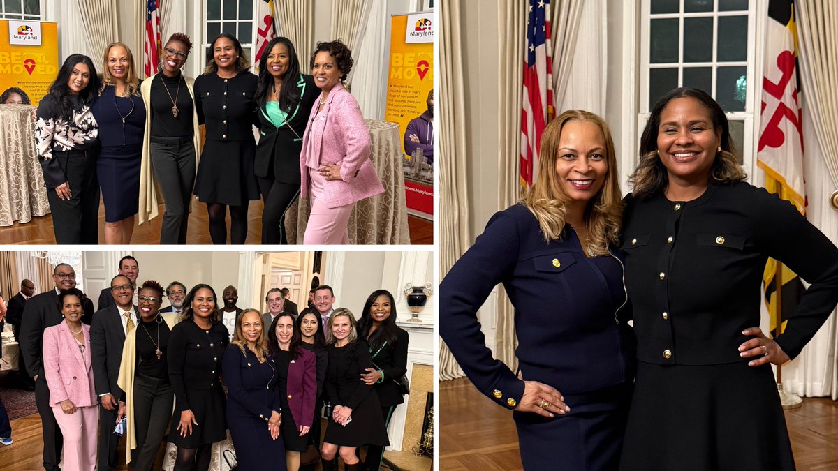 Great connecting with thought leaders at the Maryland Marketing Partnership (MMP) reception. Thank you to Maryland's First Lady for hosting.  <a href="/MDTEDCO/">TEDCO</a> in the house!