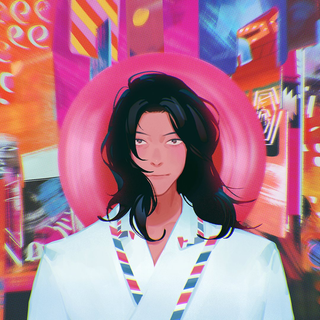 cljjsen's tweet image. Geto if he was Björk Post #jjk