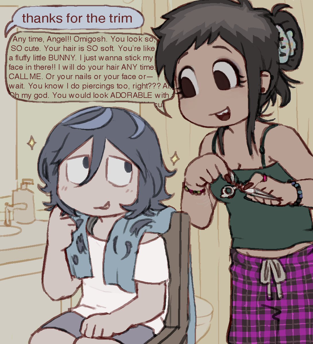 🔞 Clinical Trial (fanart) tweet media